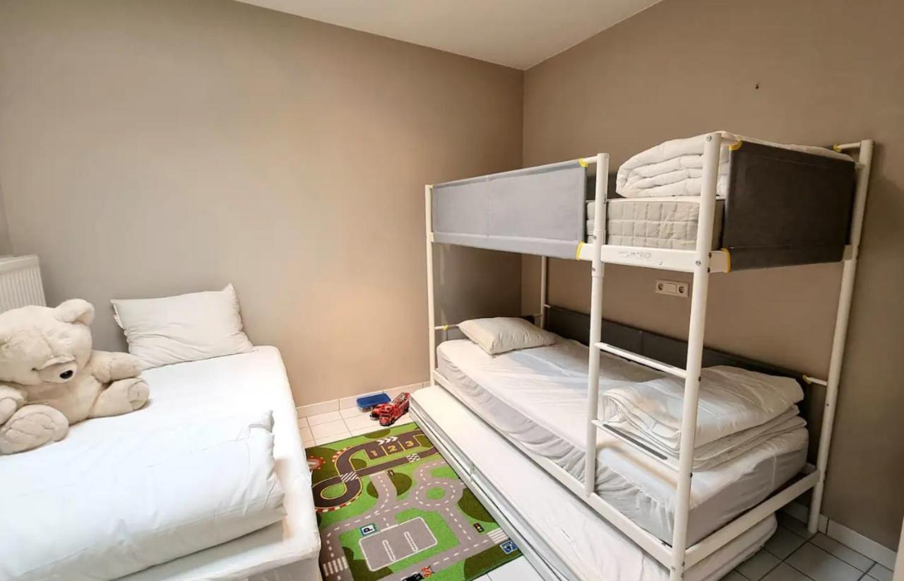 Familie Appartement Hartje Knokke Met Optie Parking Kültér fotó